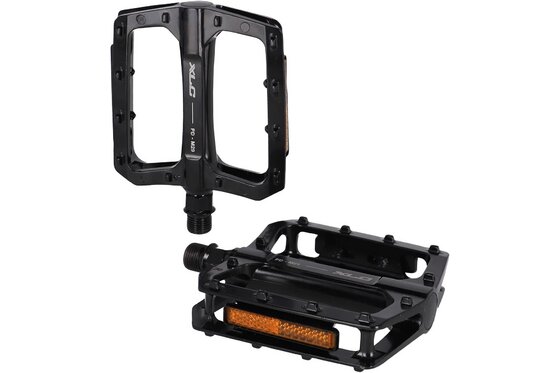 Pedale - XLC Flat Pedal PD-M29 mit Reflektor