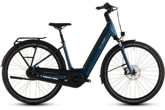 mit Beleuchtung - E-Bike-Pedelec - Cube Supreme RT Hybrid Comfort EX 600 - 600 Wh - 28 Zoll - Tiefeinsteiger - 2026