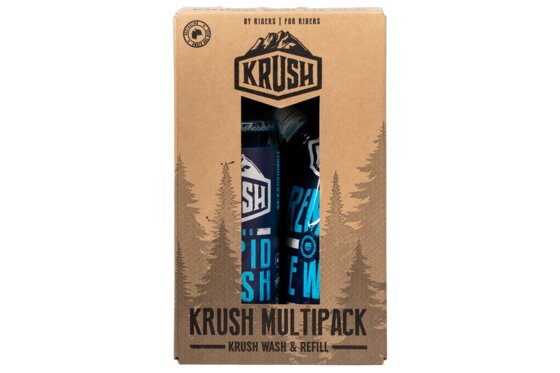 Reinigungs-& Pflegesets - KRUSH Multipack - Rapid Wash & Premium Bike Wash