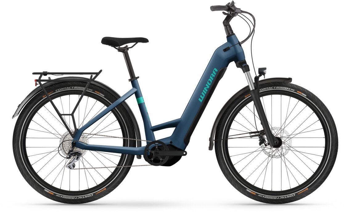 Winora Yucatan X8 - 720 Wh - 27,5 Zoll - Tiefeinsteiger - 2024
