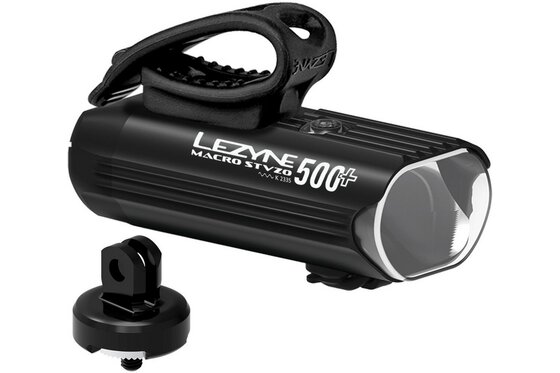 Steckmontage - Frontlicht - Lezyne Macro 500+ Reverse Loaded Kit Akku Frontlicht StVZO