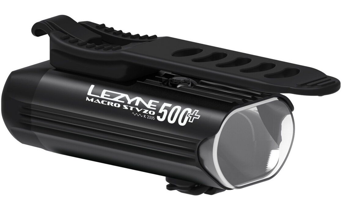 Lezyne Macro 500+ Reverse Loaded Kit Akku Frontlicht StVZO