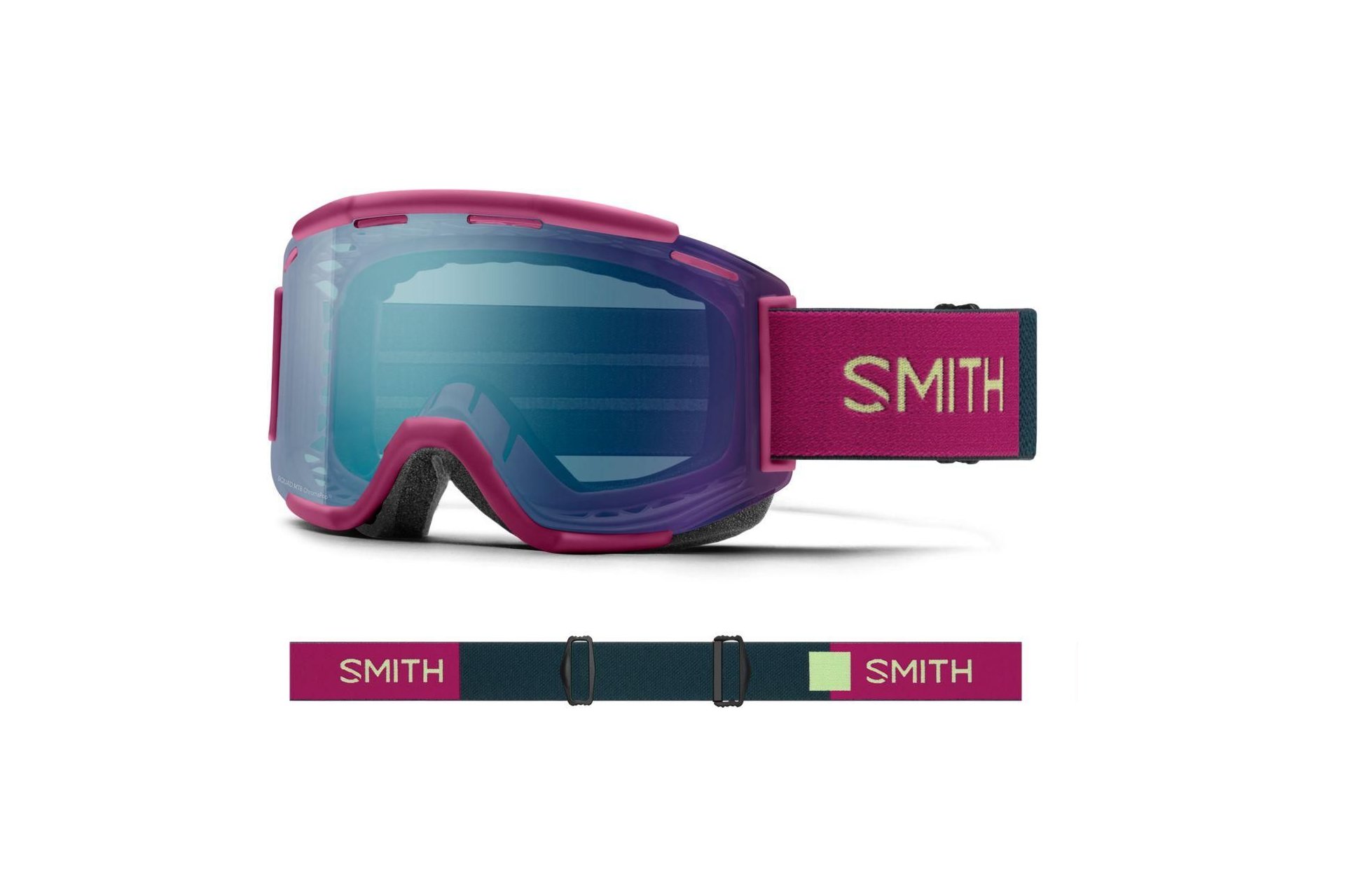 Smith Squad MTB Huckleberry/Pacific - ChromaPop Every Blue Mirror