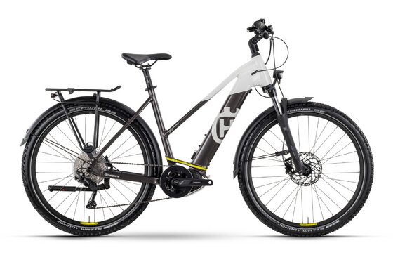 mit Beleuchtung - E-Bike-Pedelec - Husqvarna Cross Tourer CT2 - 630 Wh - 27,5 Zoll - Trapez