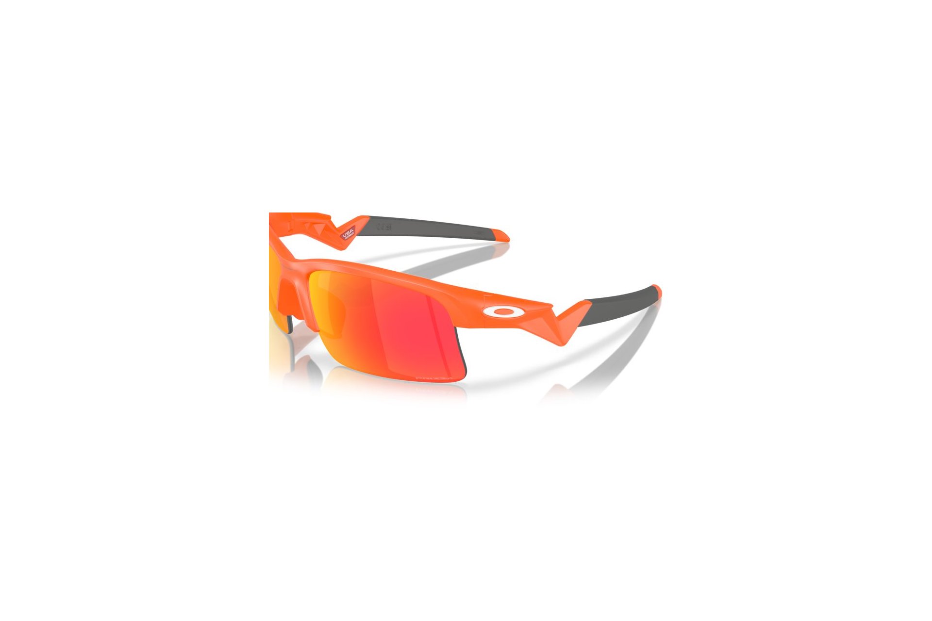 Oakley Capacitor Matte Neon Orange/Prizm Ruby