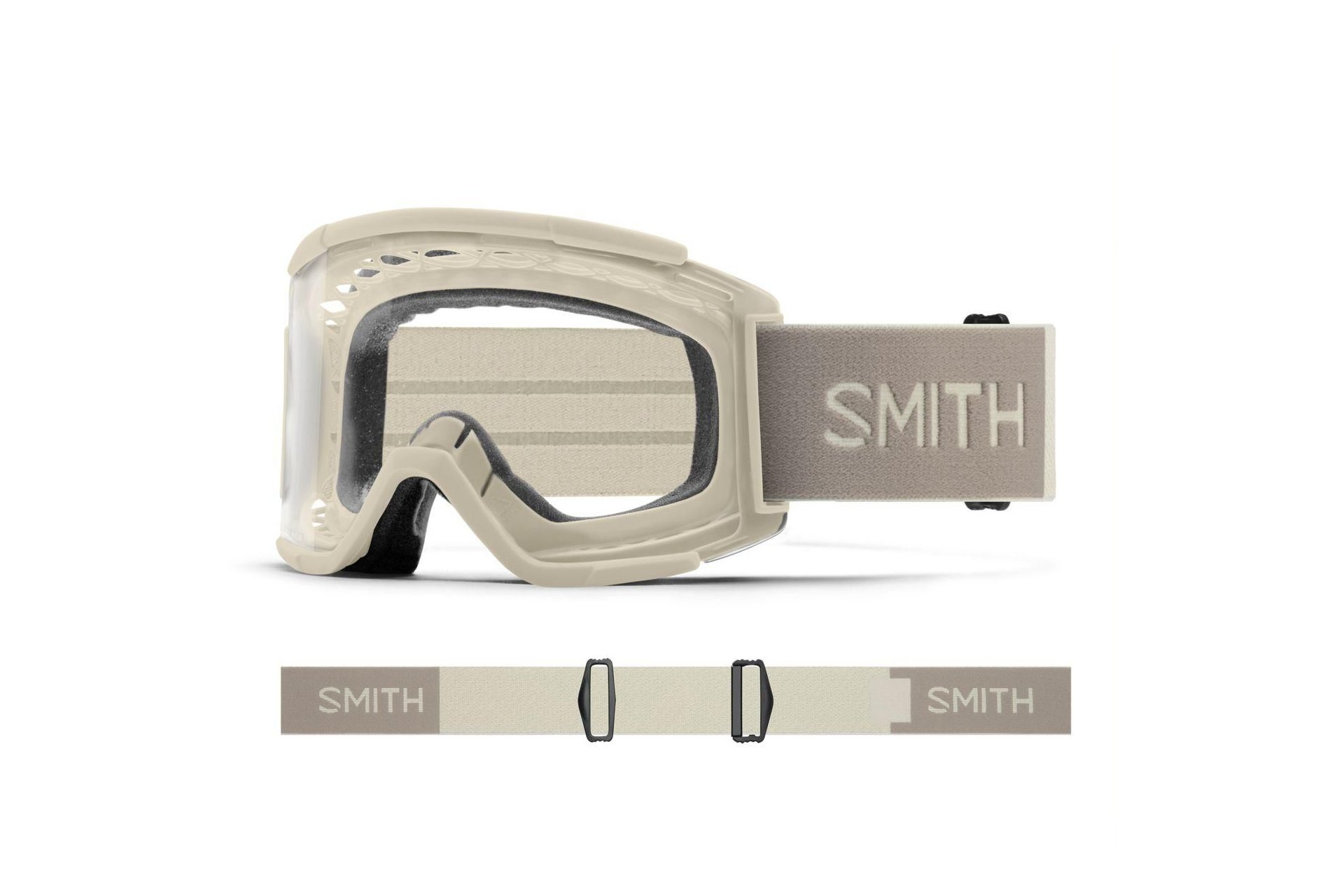 Smith Squad XL MTB Chalk - Clear