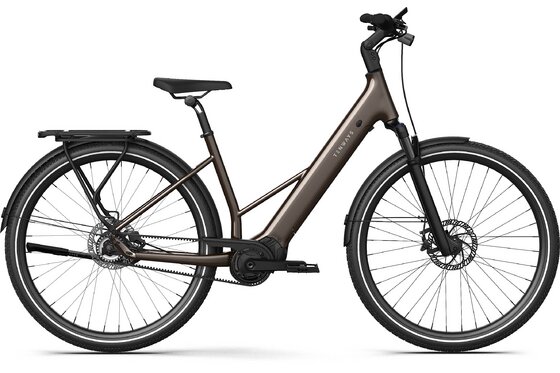 Damen - Unisex - E-Bike-Pedelec - TENWAYS AGO AIR Belt - 561 Wh - 28 Zoll - Trapez - 2026