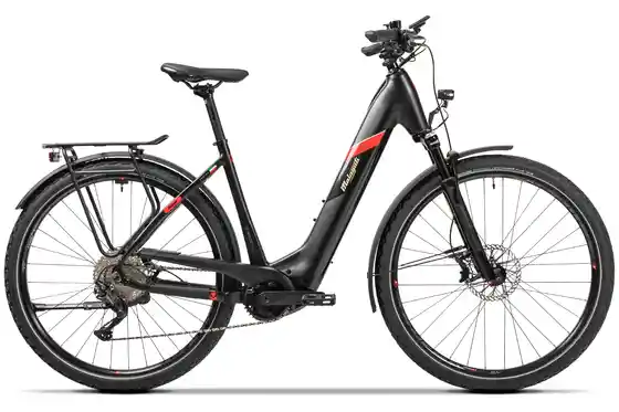 Schwarz - E-Bike-Pedelec - Malaguti Cortina WV 6.0 RD - 750 Wh - 28 Zoll - Tiefeinsteiger