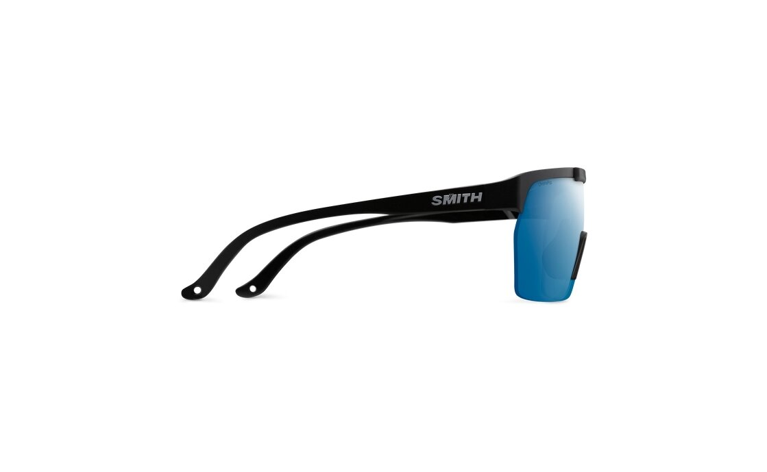 Smith XC Matte Black - ChromaPop Polar Blue Mirror