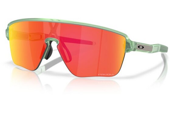 Oakley - Fahrradbrillen - Oakley Corridor SQ Matte Trans Jade/Prizm Ruby