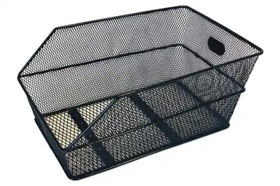 Fahrradtaschen & Körbe - Basil Hinterradkorb Cento für Schultaschen, engmaschig
