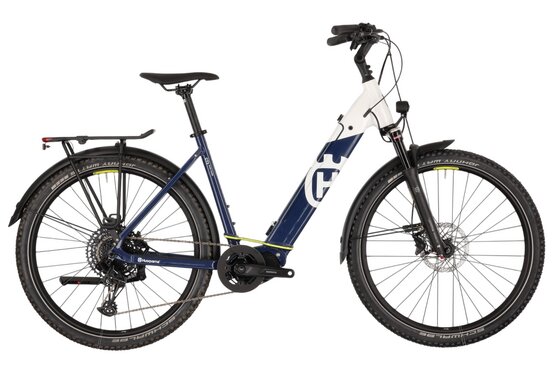 Kettenschaltung - E-Bike Trekking - Husqvarna Cross Tourer CT3 - 630 Wh - 27,5 Zoll - Tiefeinsteiger