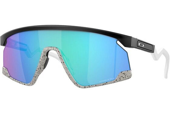 Oakley - Fahrradbrillen - Oakley BXTR Matte Black/Prizm Sapphire