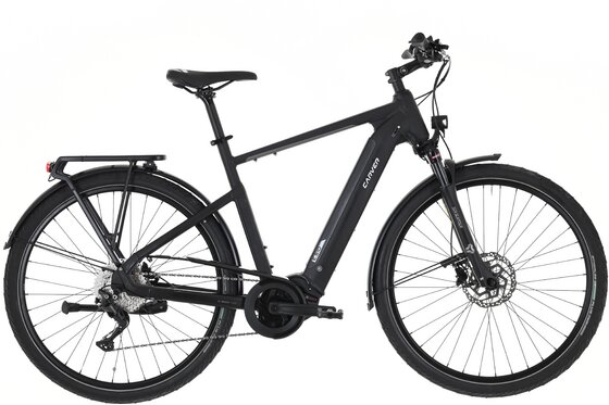 Schwarz - E-Bike Trekking - Carver Route E.510 - B-Ware - 500 Wh - 28 Zoll - Diamant - 2025