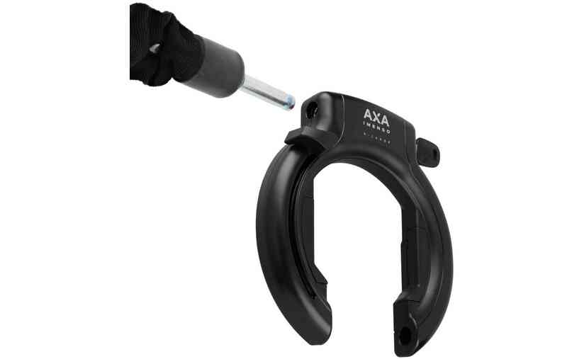 AXA Imenso X Large Rahmenschloss | Extra Breite Öffnung 70mm Für E-Bikes & Lastenräder
