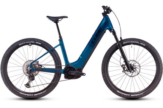 Aluminium - Fahrräder - Cube Reaction Hybrid SLX 800 - 800 Wh - 27,5 Zoll - Tiefeinsteiger