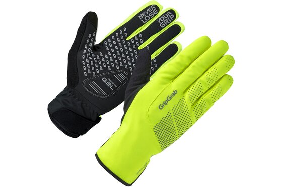Bekleidung - GRIPGRAB Ride Hi-Vis Waterproof Winter Langfinger Handschuhe