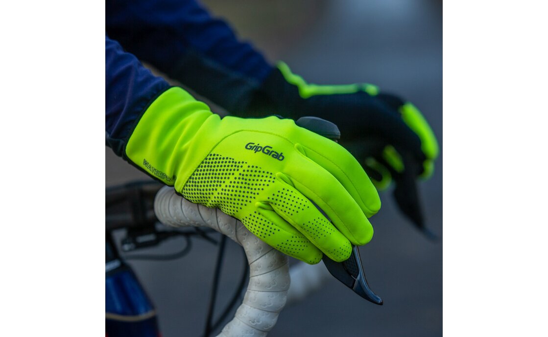 GRIPGRAB Ride Hi-Vis Waterproof Winter Langfinger Handschuhe