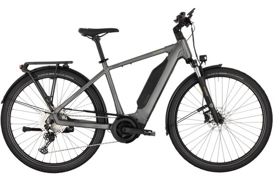 mit Beleuchtung - E-Trekkingbikes - Carver Route E.440 - B-Ware - 800 Wh - 28 Zoll - Diamant - 2025