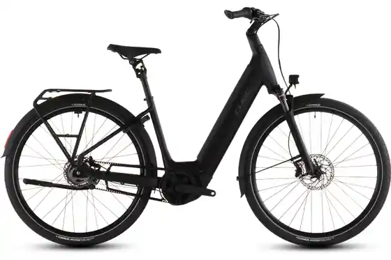 Schwarz - E-Bike-Pedelec - Cube Supreme RT Hybrid Deluxe EX 600 - 600 Wh - 28 Zoll - Tiefeinsteiger - 2026