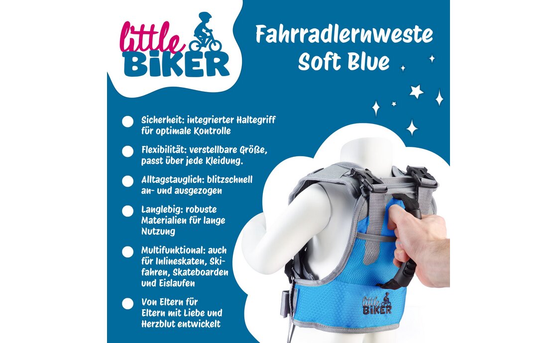 LITTLEBIKER Fahrradlernweste - 2026