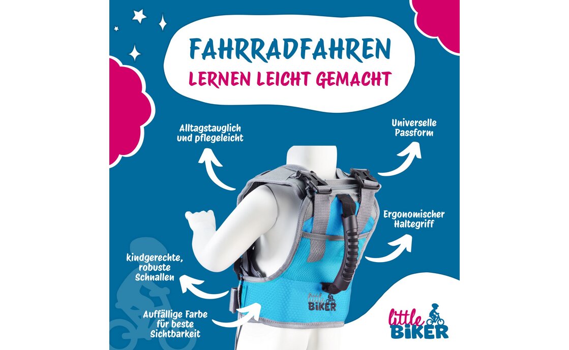 LITTLEBIKER Fahrradlernweste - 2026