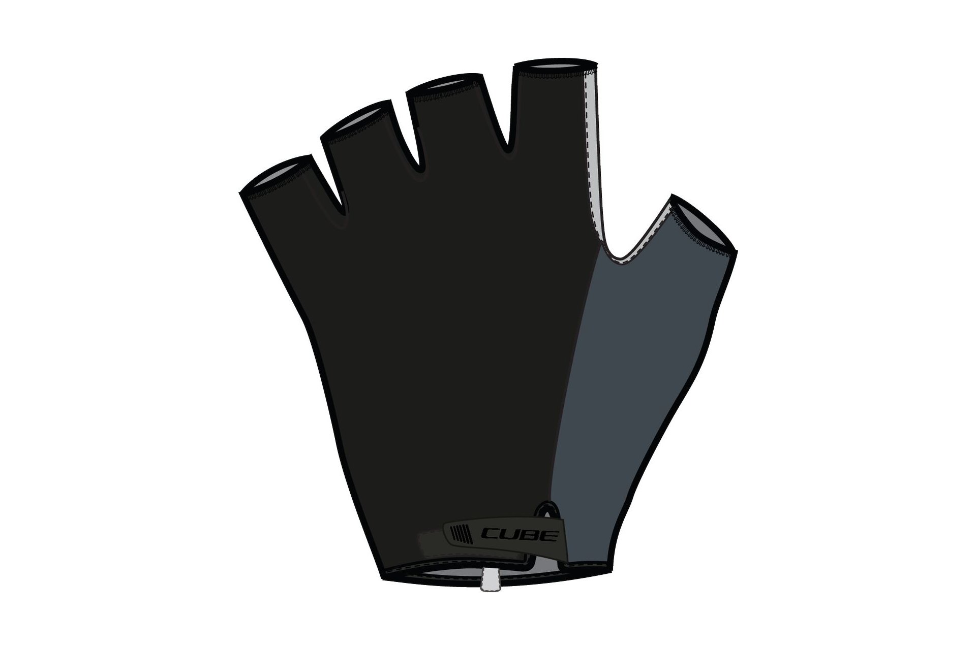 Cube ROOKIE Race Kurzfinger Handschuhe
