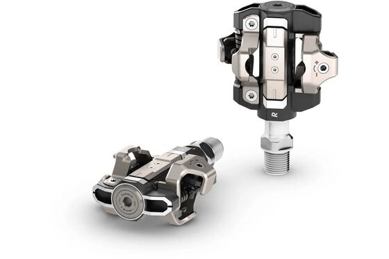 Fahrradteile - Garmin Rally XC110 Leistungsmesser Pedale mit einem Sensor