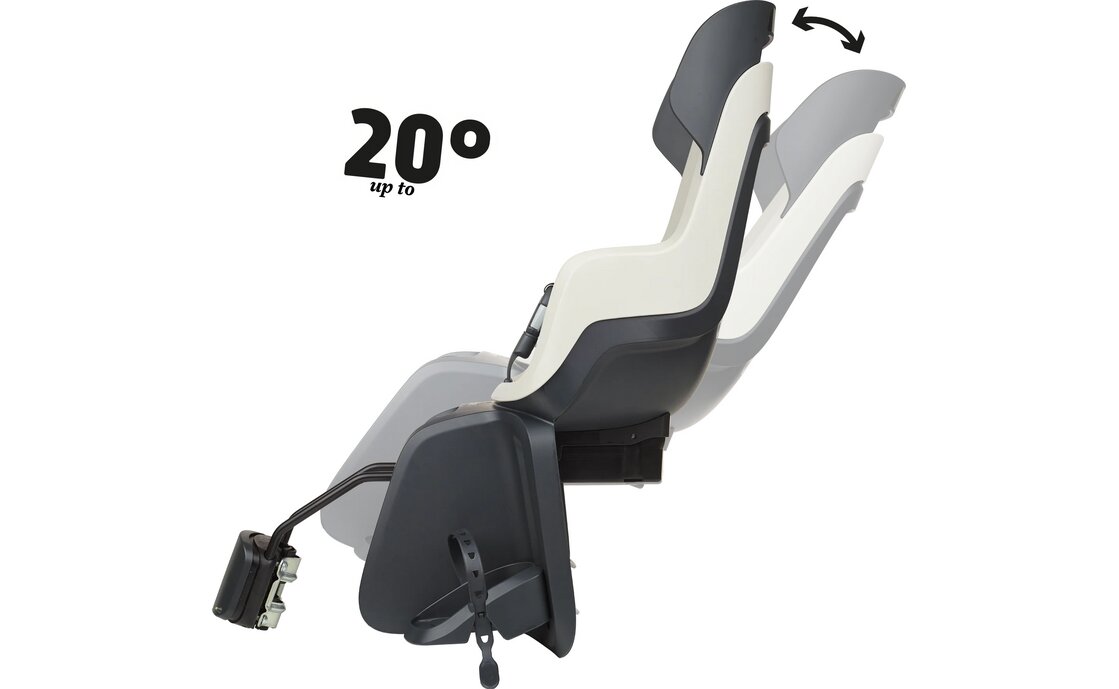 Bobike GO Kindersitz 1P-Bügel Reclining - Rahmenmontage hinten