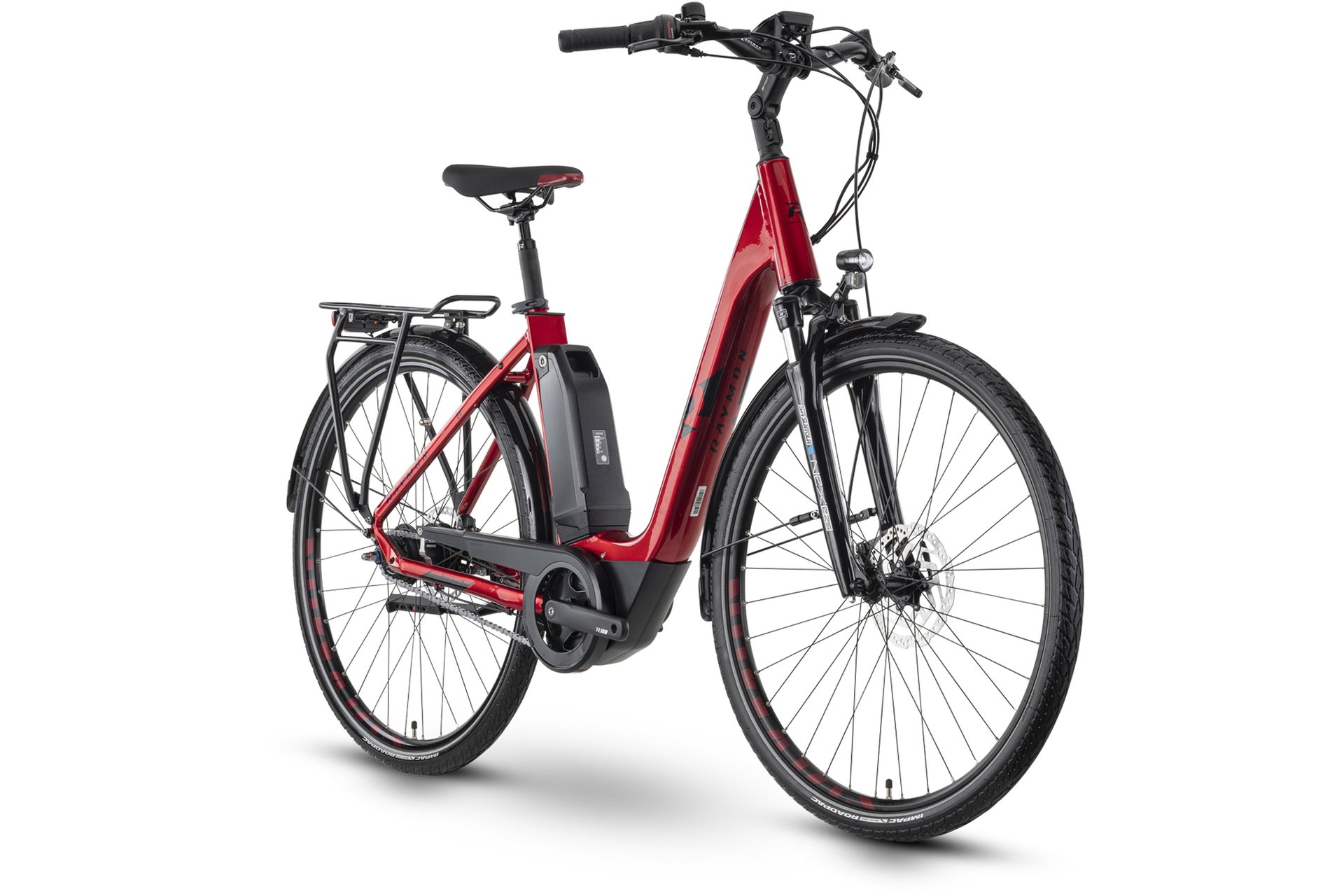 Raymon CityRay E 4.0 CB - 500 Wh - 28 Zoll - Tiefeinsteiger - 2024