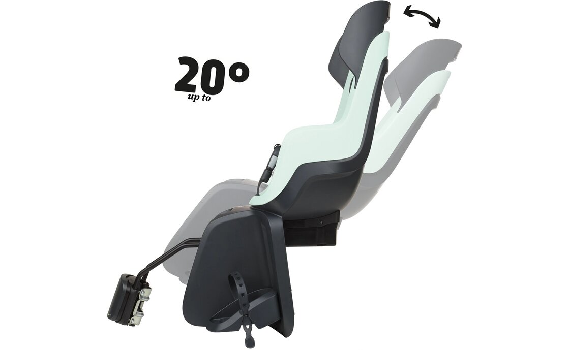 Bobike GO Kindersitz 1P-Bügel Reclining - Rahmenmontage hinten