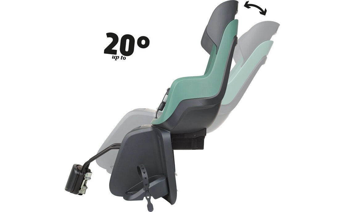 Bobike GO Kindersitz 1P-Bügel Reclining - Rahmenmontage hinten