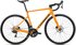 metallic electric orange (gloss) - black (matte)
