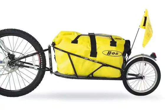 Transportanhänger - Croozer Bob YAK Lastenanh&auml;nger mit Tasche 28 Zoll