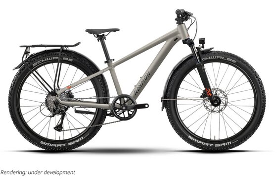 Kinder - Jungen - Mädchen - Fahrräder - Raymon Nayta 24 Pro Street - 24 Zoll - Diamant - 2026