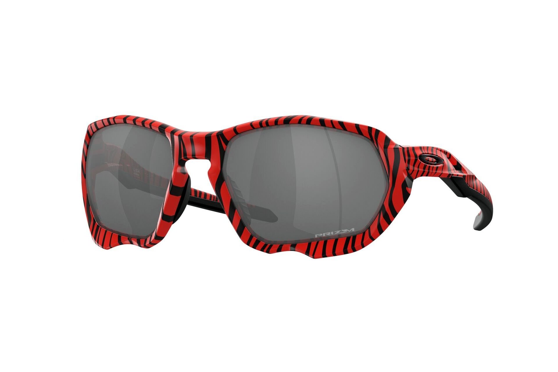 Oakley Plazma Red Tiger/Prizm Black