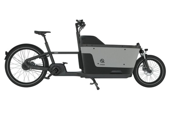 Riemenantrieb - Long-John-E-Bikes - Carqon Cruise Smart E2 - 800 Wh - 20 Zoll - Long John - 2026