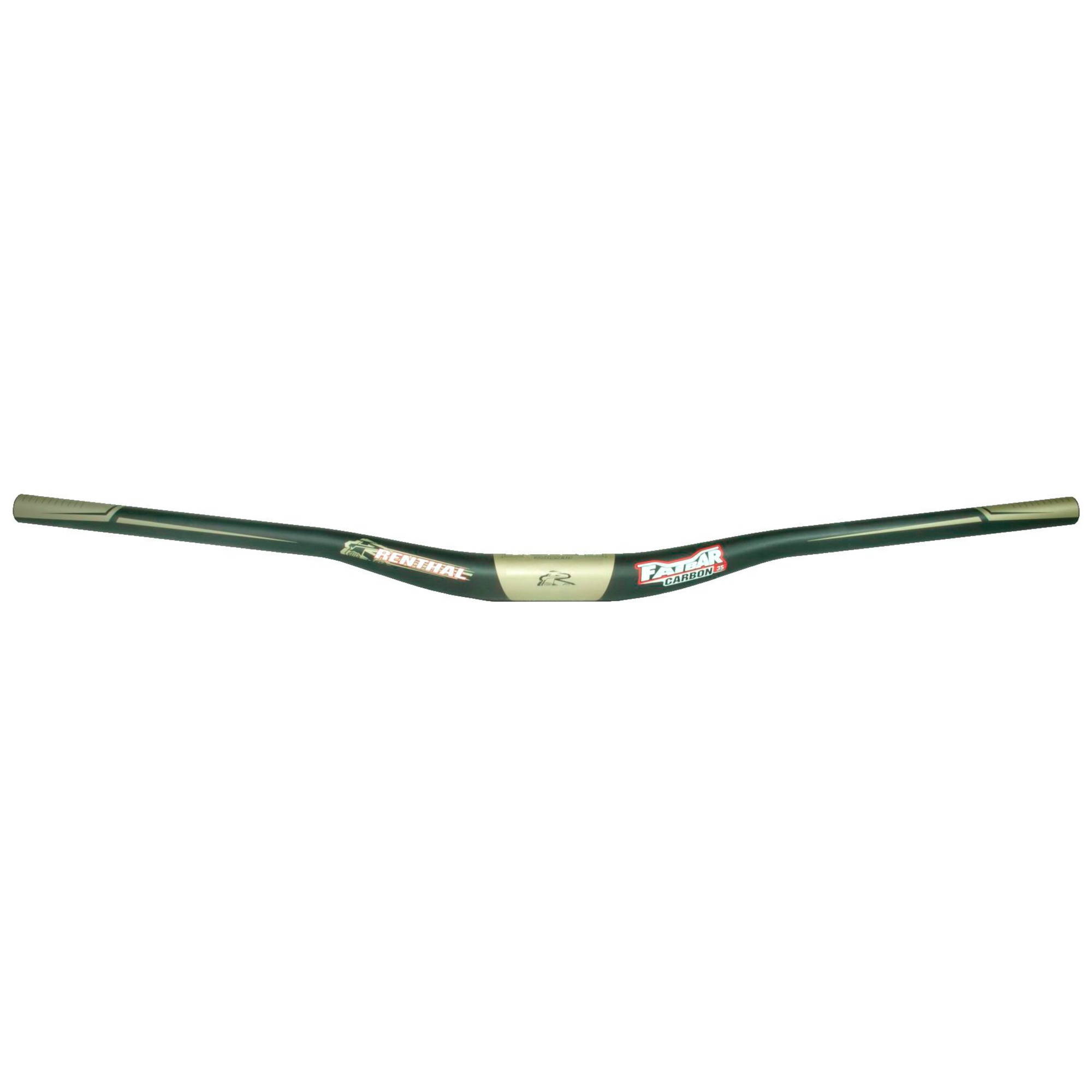 Renthal Fatbar V2 Carbon Lenker – 800 Mm Breit, 225 G, 31,8 Mm Klemme, In 10/20/30/40 Mm Steigung, Schwarz