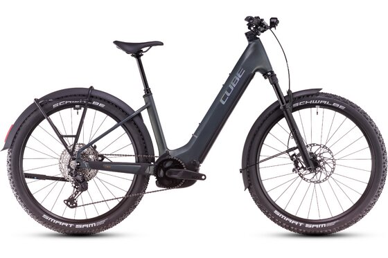 E-Trekkingbikes - Cube Reaction Hybrid SLX 800 Allroad - 800 Wh - 27,5 Zoll - Tiefeinsteiger - 2025