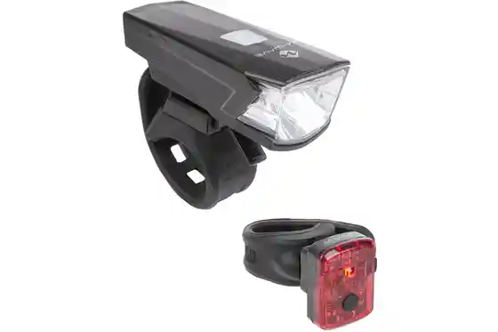 Beleuchtungsset - M-Wave Atlas K 15 USB Akku-Beleuchtungsset
