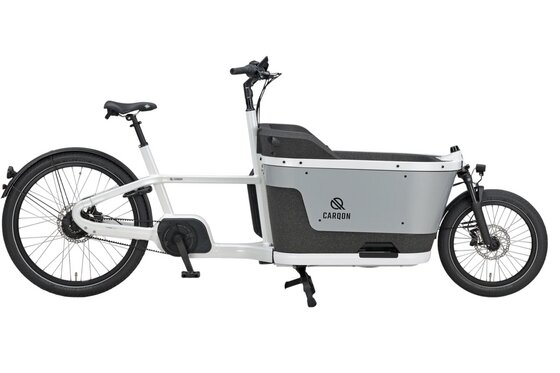 Riemenantrieb - Long-John-E-Bikes - Carqon Cruise Smart E2 - 800 Wh - 20 Zoll - Long John - 2026