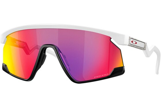 Fahrradzubehör Sale - Oakley BXTR Matte White/Prizm Road