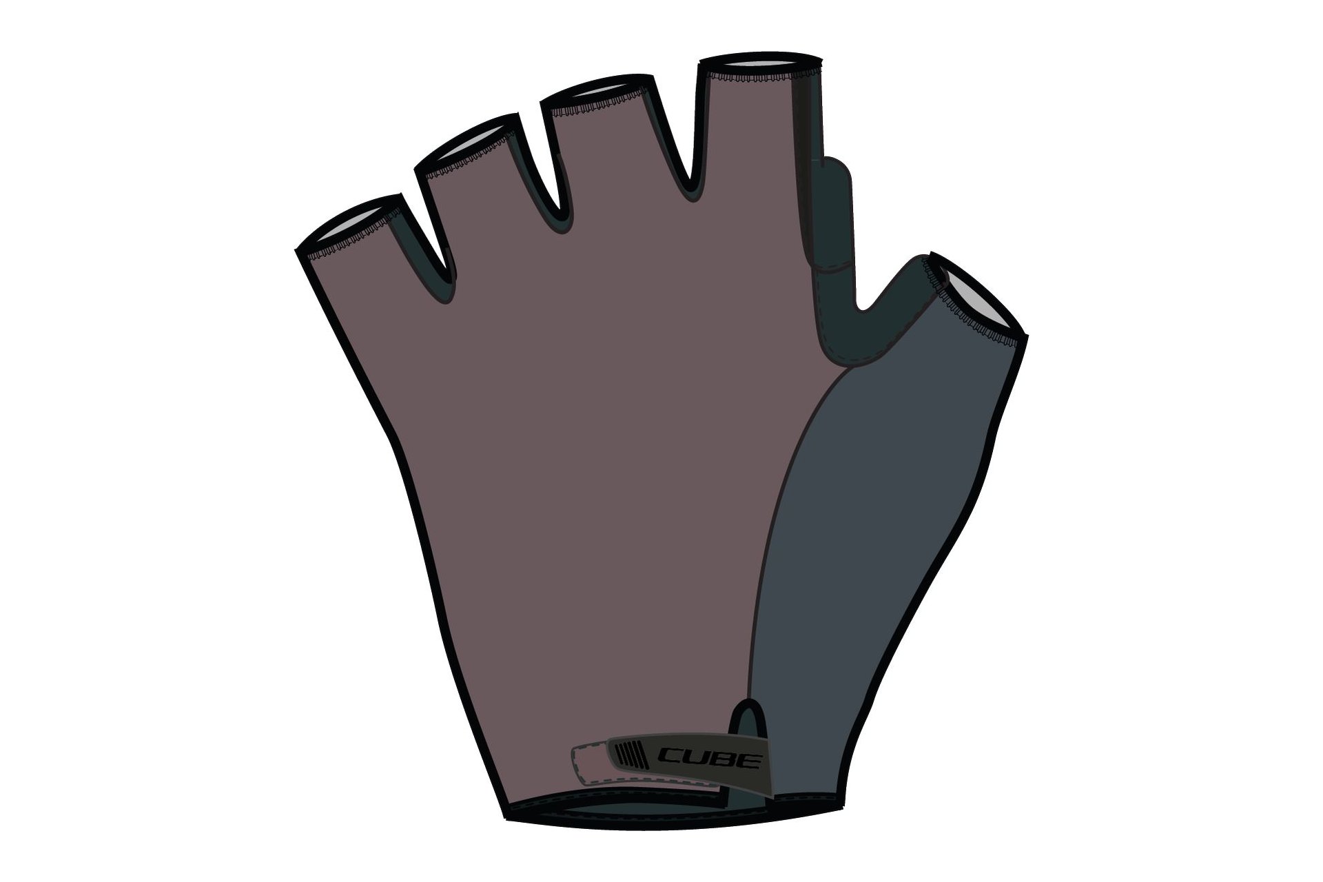 Cube NF Ergonomics GEL Kurzfinger Handschuhe