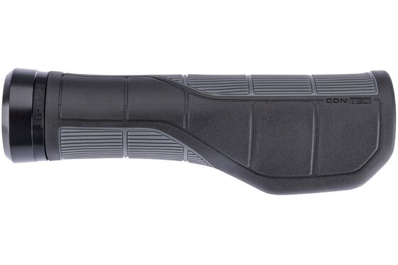 Schwarz - Fahrradgriffe - Contec Merge City Comfort Griffe 140 mm