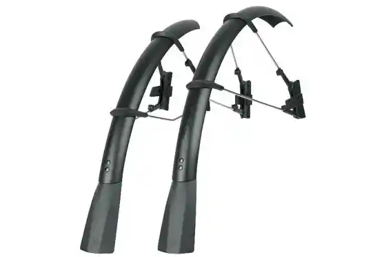 Schutzbleche - SKS GERMANY Raceblade Pro Black Matt Rennrad Schutzblech Set 28 Zoll