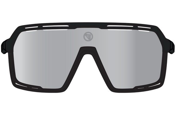 transparent - Sport-Sonnenbrillen - Endura Pro SL Brillenset Photochromic - Mattschwarz