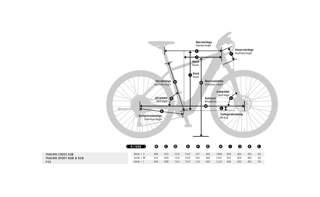 KTM Macina Cross 510 - 500 Wh - 28 Zoll - Damen Sport - Aktion