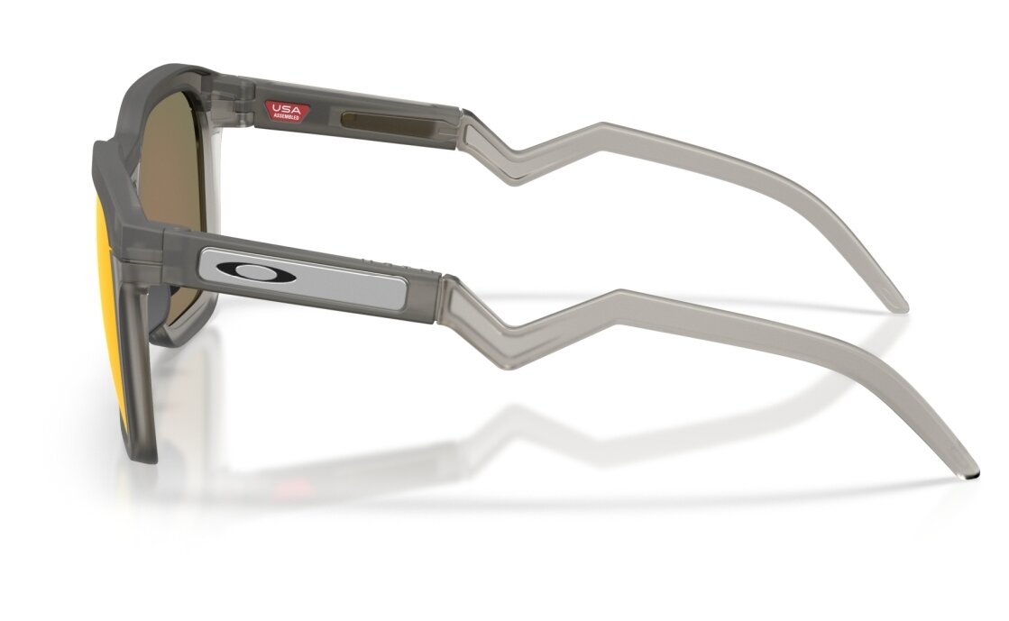 Oakley Hstn Sq Matte Grey Smoke/Prizm Ruby