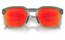 Oakley Hstn Sq Matte Grey Smoke/Prizm Ruby