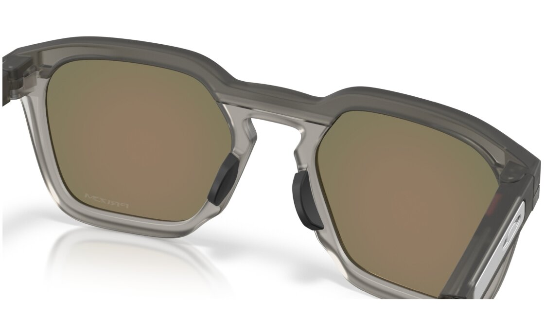 Oakley Hstn Sq Matte Grey Smoke/Prizm Ruby